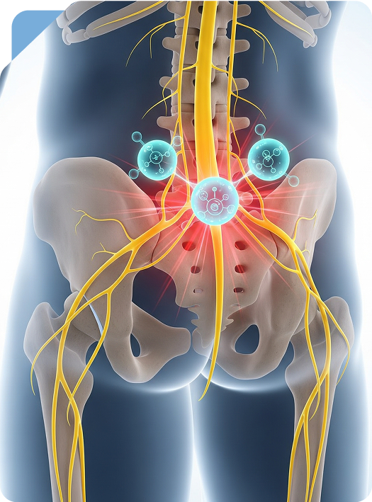 SciaticAid formula benefits for nerve support, cell protection and energy metabolism